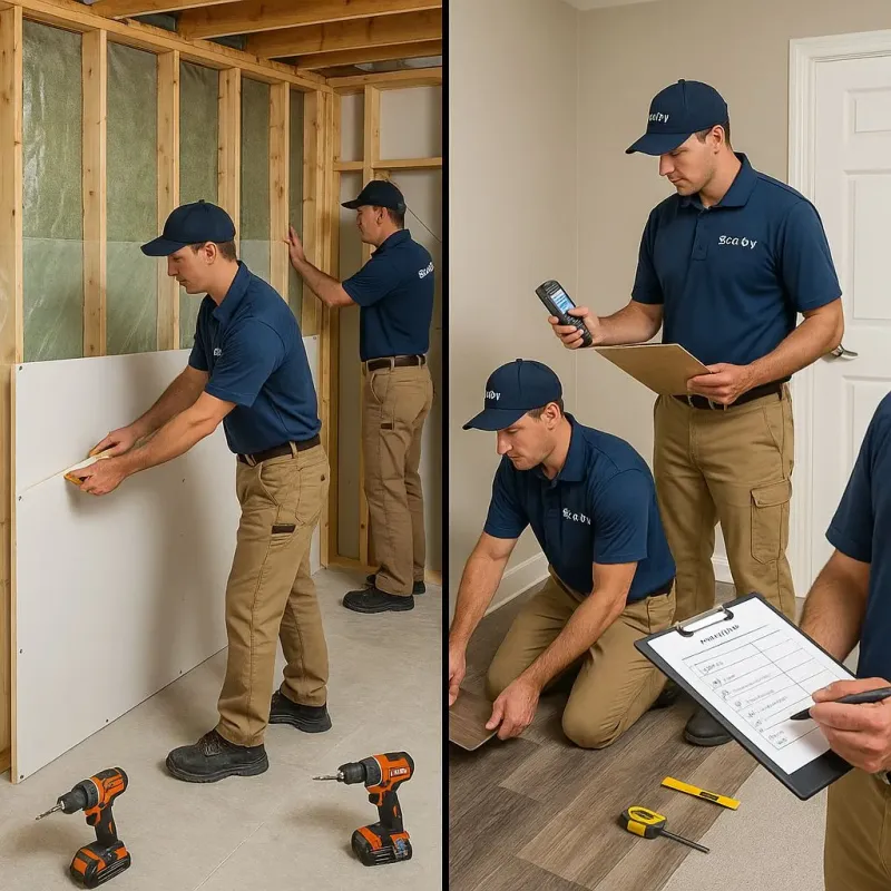 Repairs and Reconstruction process in Horseheads North, NY