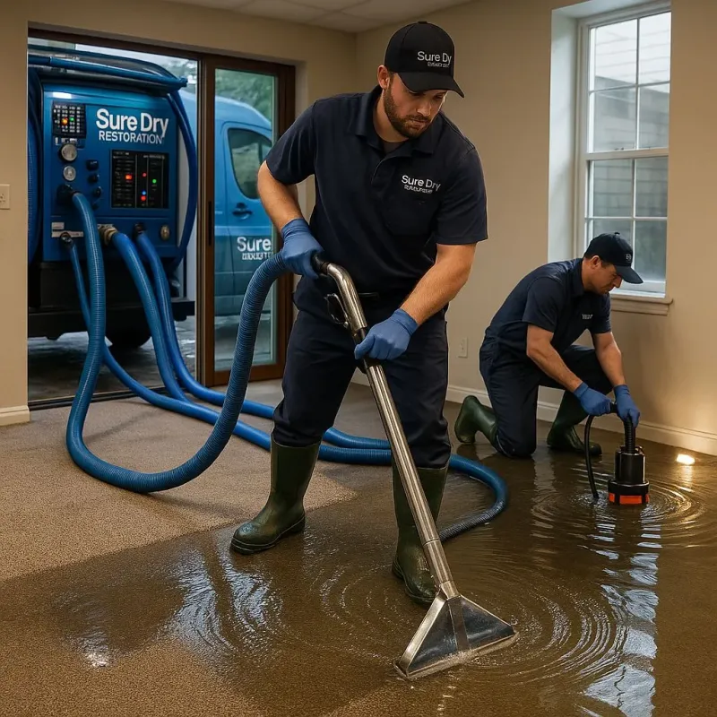 Water Extraction and Removal process in Horseheads North, NY